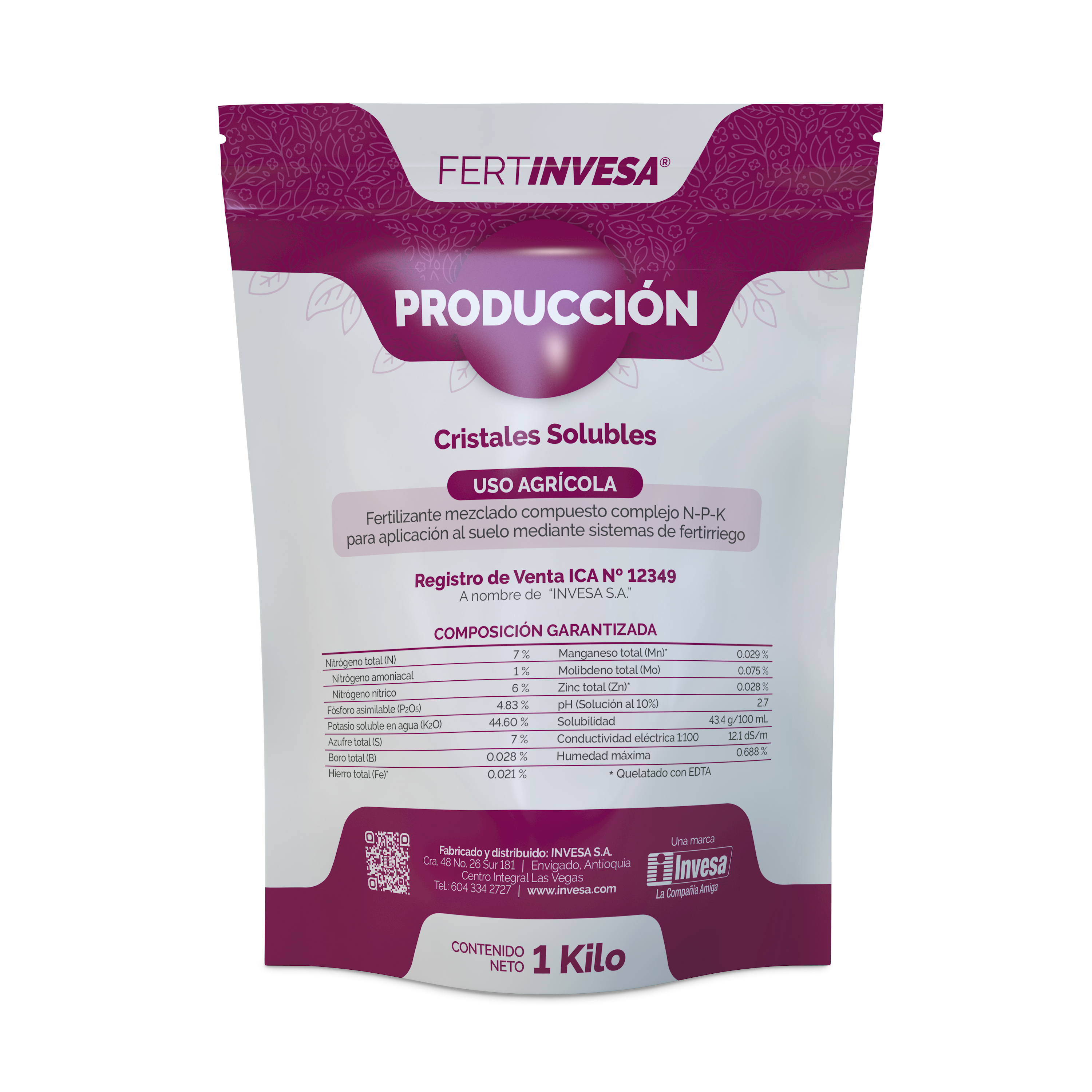 Fertinvesa producción CRS